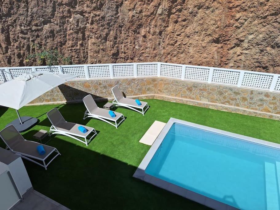 Malibu Mogan Secret Pool Villa - Piscina Privada Y Climatizada - Exclusive Heated Pool La Playa de Tauro Exteriér fotografie