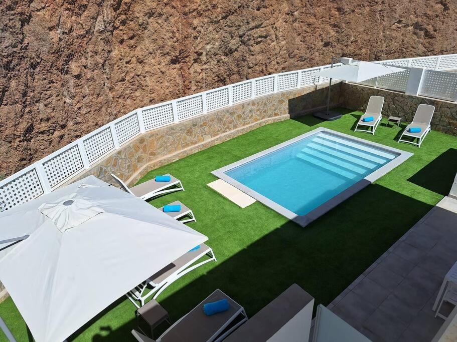 Malibu Mogan Secret Pool Villa - Piscina Privada Y Climatizada - Exclusive Heated Pool La Playa de Tauro Exteriér fotografie