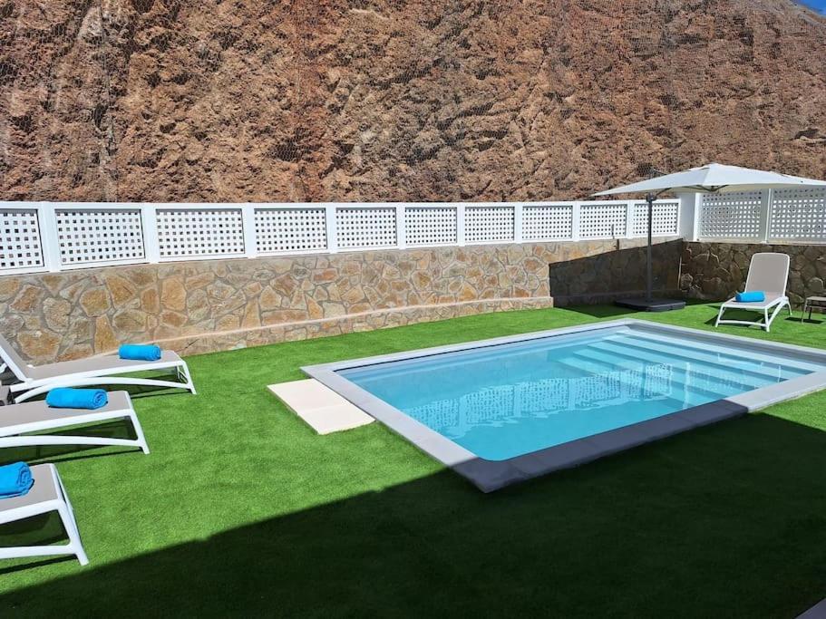 Malibu Mogan Secret Pool Villa - Piscina Privada Y Climatizada - Exclusive Heated Pool La Playa de Tauro Exteriér fotografie